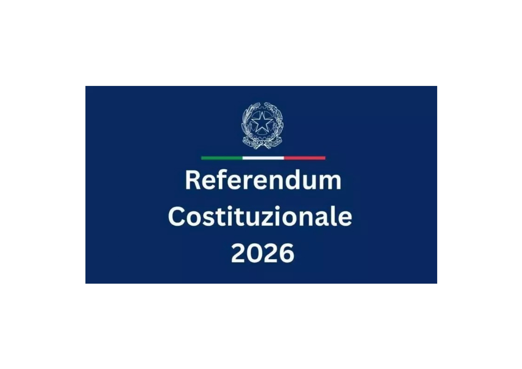 REFERENDUM CONFERMATIVO DEL 22/23 MARZO 2026